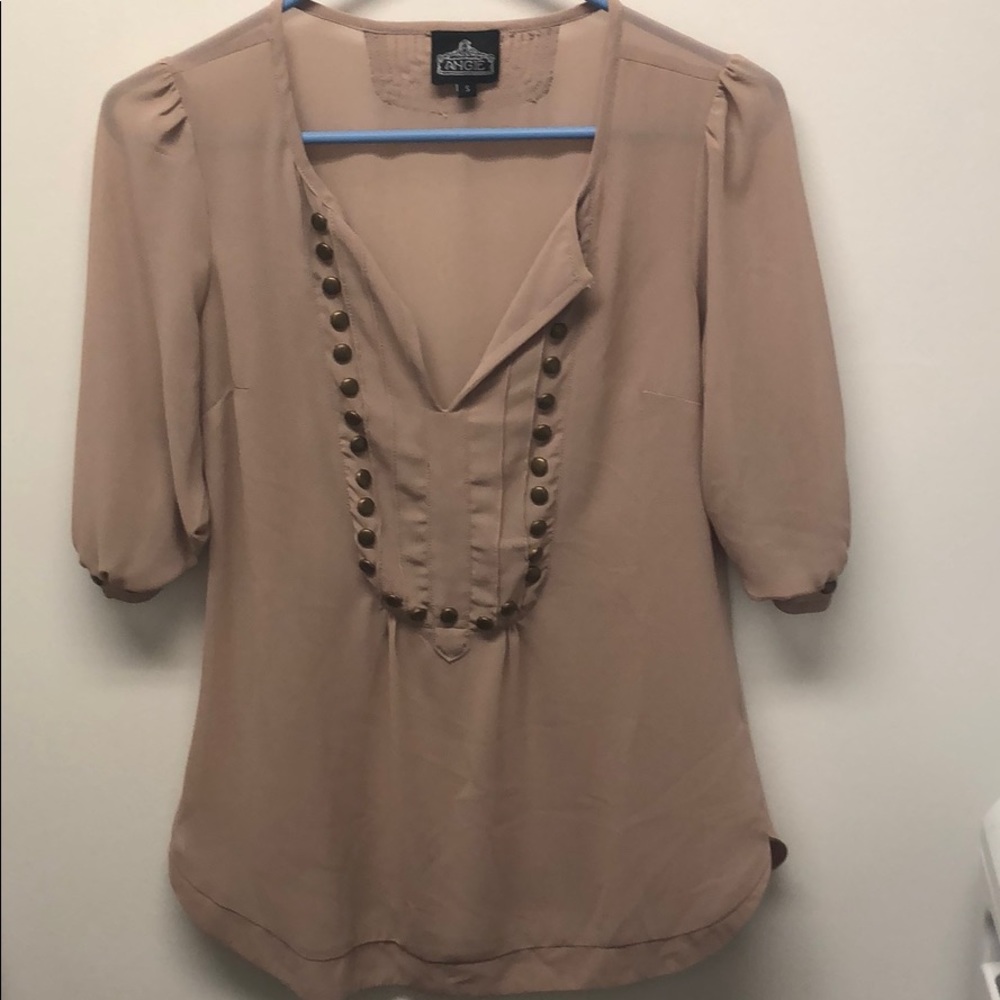 Sheer top from Von Maur